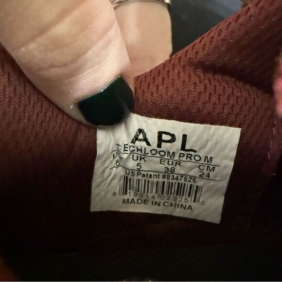 APL Men’s Techloom Pro Burgundy Size 6 (Women’s 7.5) - Picture 7 of 8